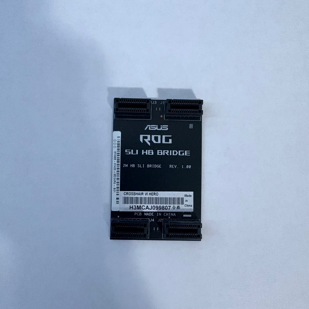 FOR‎ PARTS Asus ROG SLI HB Bridge Rev 1.00 Crosshair VI Hero Nvidia Connector